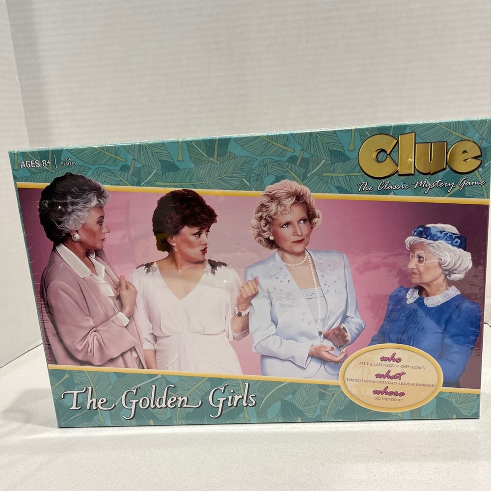 The Golden Girls Clue Mystery Game